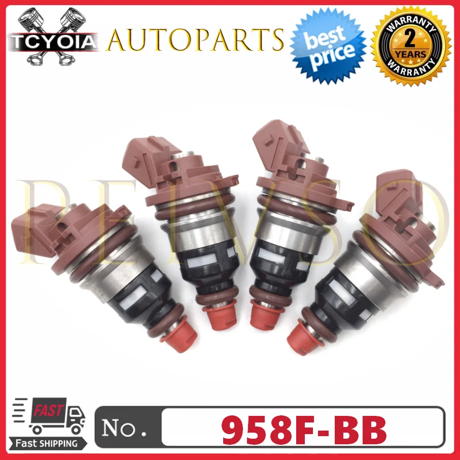 

4pcs/lot Fuel injectors 958F-BB 958F-9F593-BB For Ford Galaxy Mk2 WGR 2.3 16V Escort 1.8 Zetec