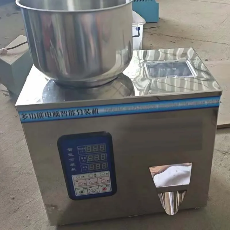 Granule Powder Filling Machine Automatic Weighing Machine  Packaging Machine For Tea Bean Seed Particle 220V/110V
