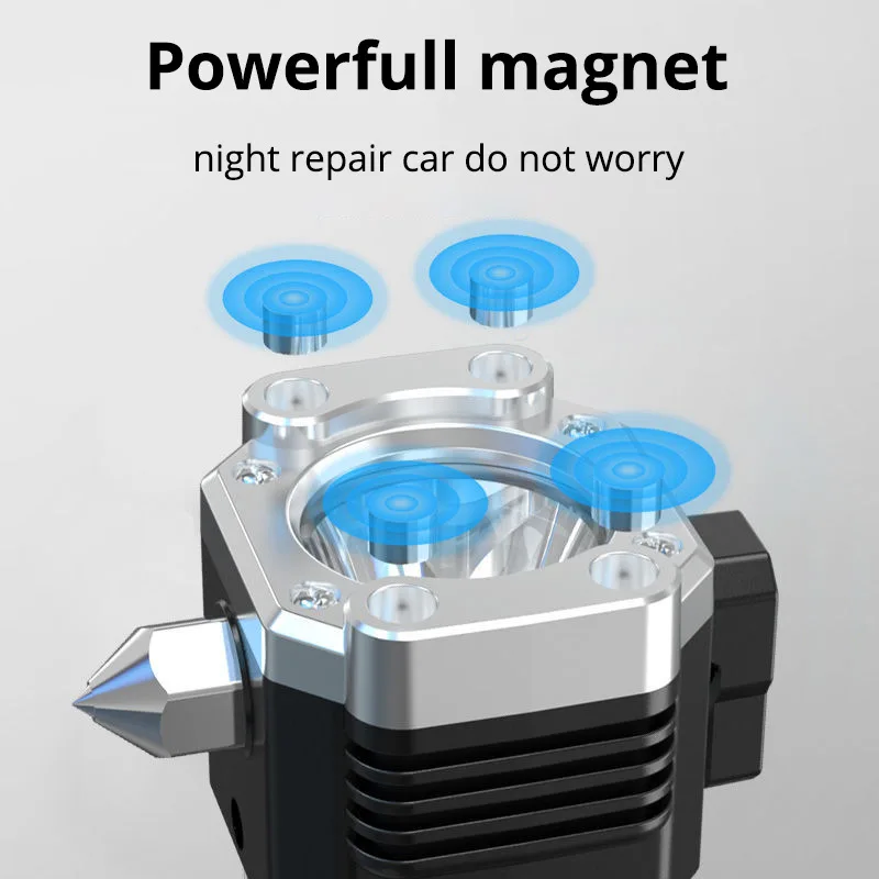 Multifunctional Outdoor Auto Repair Work Light Charging Treasure Emergency Broken Window Escape Car Glare Flashlight