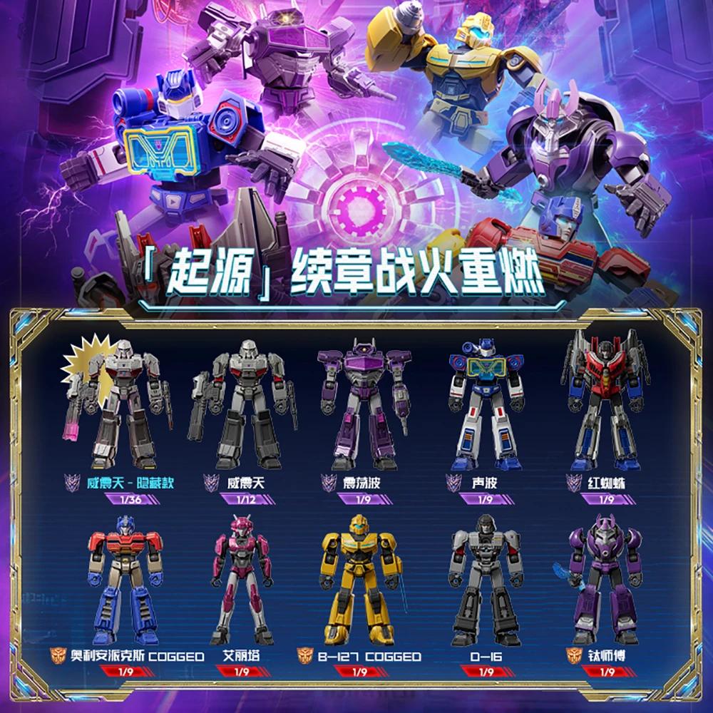 オリジナル BLOKEES トランスフォーマー ブラインドボックス ギャラクシーバージョン 7 可動モデル オプティマスプライム オリオンパックス 組み立て済みおもちゃ 誕生日プレゼント