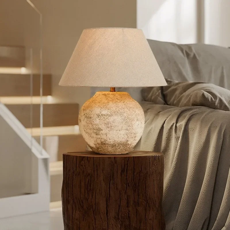 Chinese ceramic floor lamp bedside table table lamp bedroom fixture home decoration living room dining room family