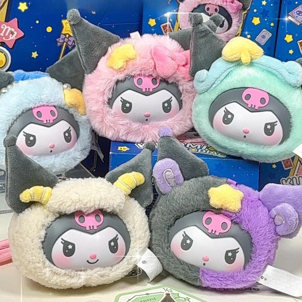 

Kuromi Zodiac Blind Box Cute Action Figure Mystery Box Vinyl Doll Pendant Keychain Anime Doll Surprise Bag Collection Model Gift
