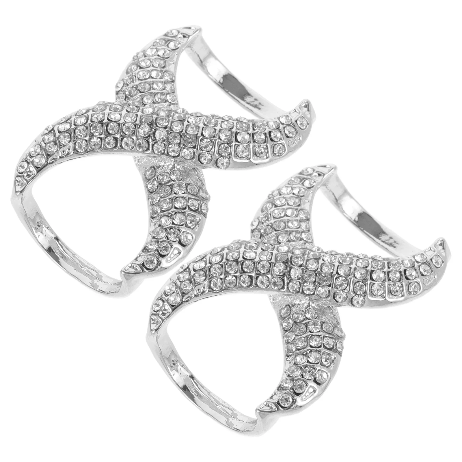2 pezzi clip per anello per sciarpa a forma di cuore maglietta fibbia per cravatta fibbie annodate clip per nodo camicia chiusura per sciarpa anello per abbigliamento elegante