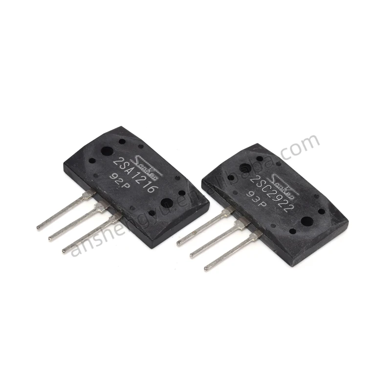 2PCS 2SA1216 2SC2922 TO-3P Transistors