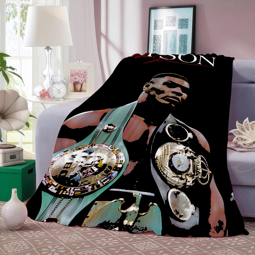 Mike Tyson boxing master Blanket Perfect Gift For Sofa Office Bed Plane Travel Sleep Read Relax Camping