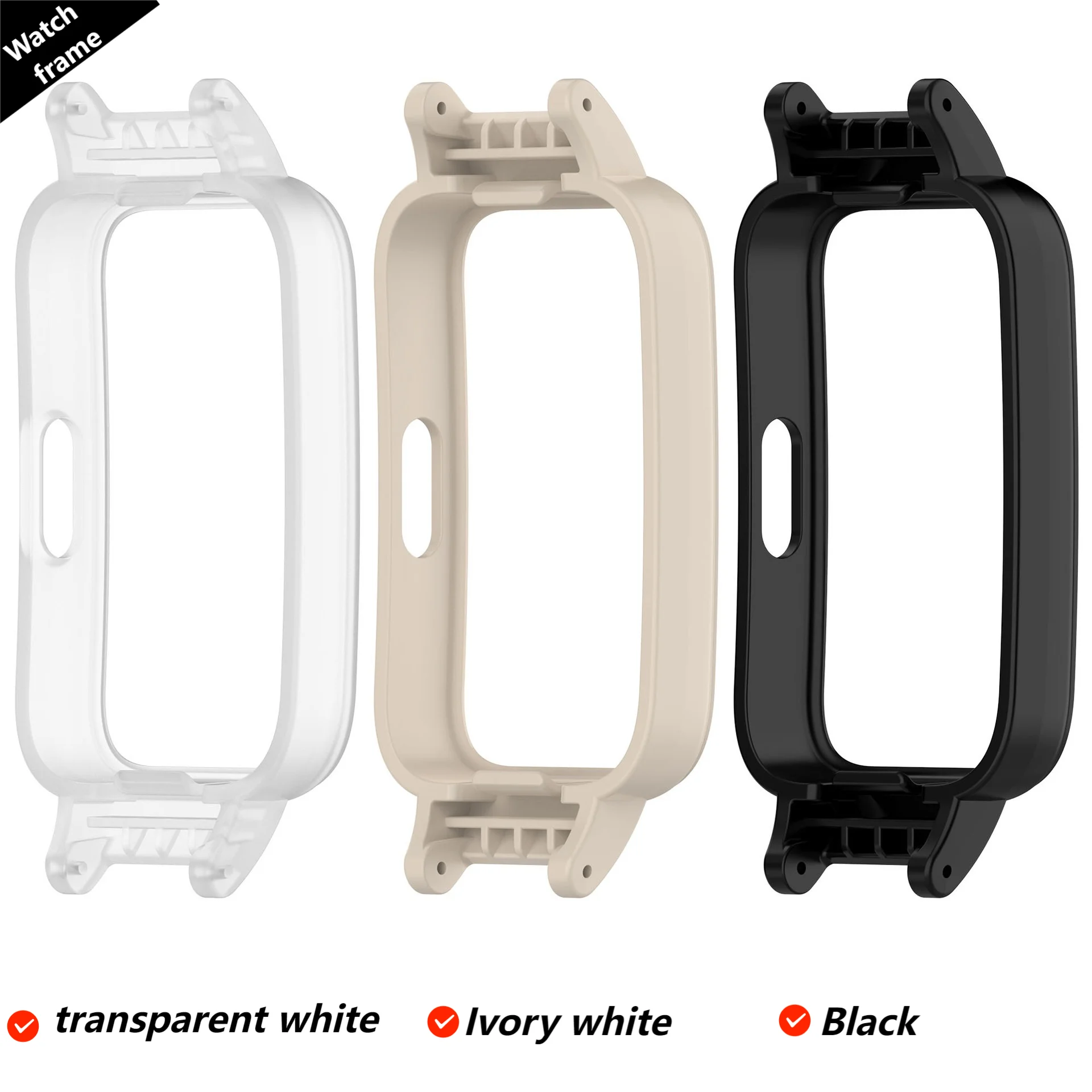 Moldura de caixa de relógio para huawei band 10 9 8 nfc pulseira inteligente pára-choques para huawei band10 acessórios de capa