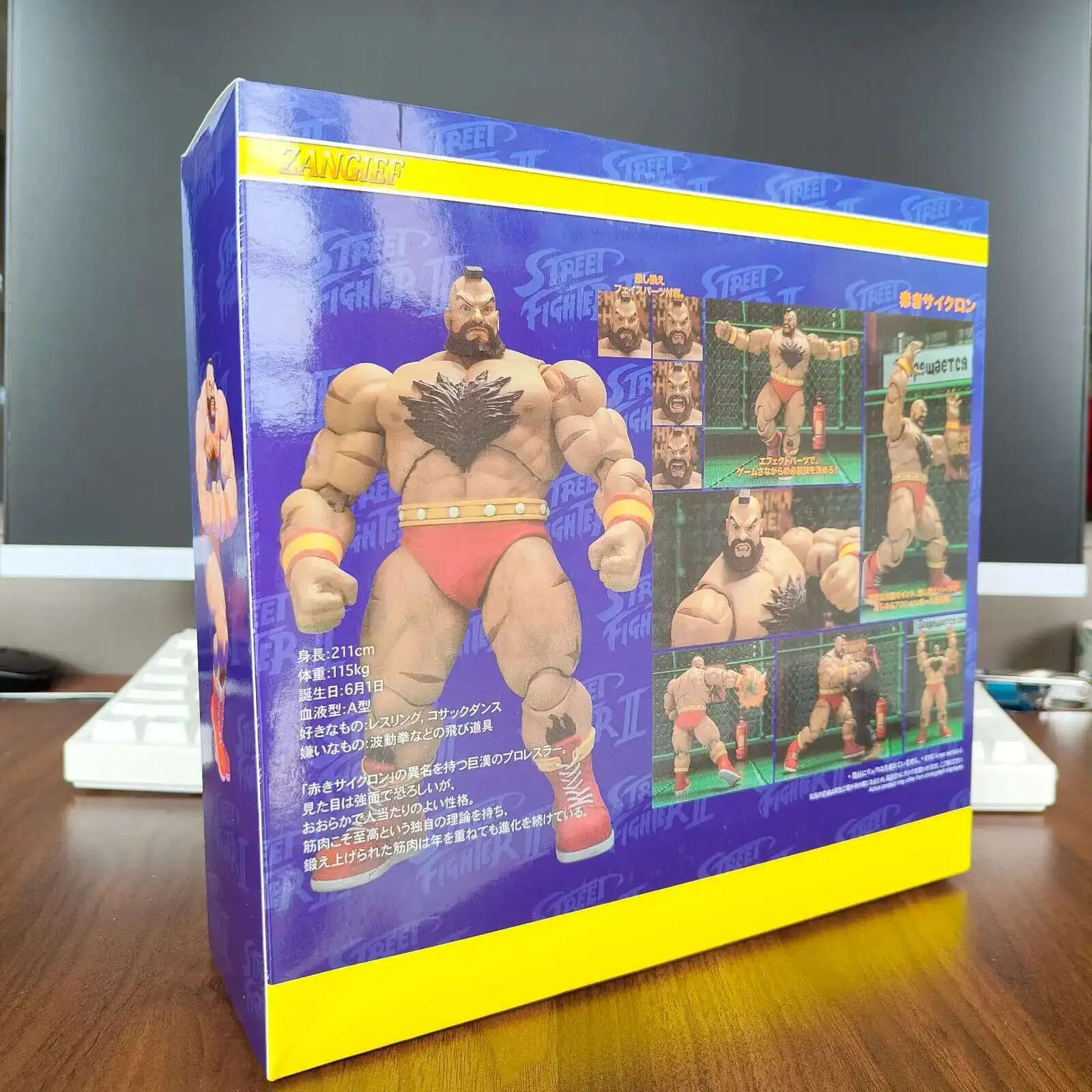 ألعاب الحركة المقاتلة في الشوارع مجموعة شخصيات ST ZANGIEF تمثال Challengers Zangief ألعاب نموذجية متحركة