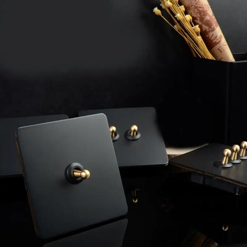 

Тумблеры в промышленном стиле, панель 86, настенные переключатели огнестойкой конструкции для использования в заводских отеля