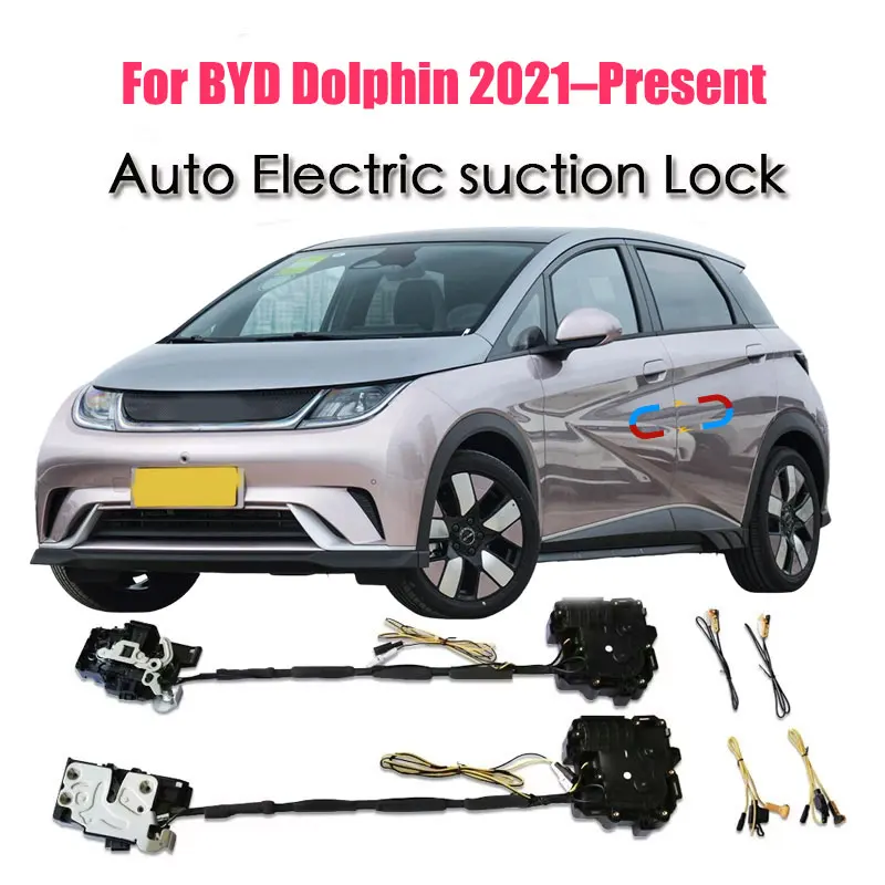 

For BYD Dolphin 2021–Present Car Soft Close Door Latch Pass Lock Actuator Auto Electric Absorption Suction Silence Closer