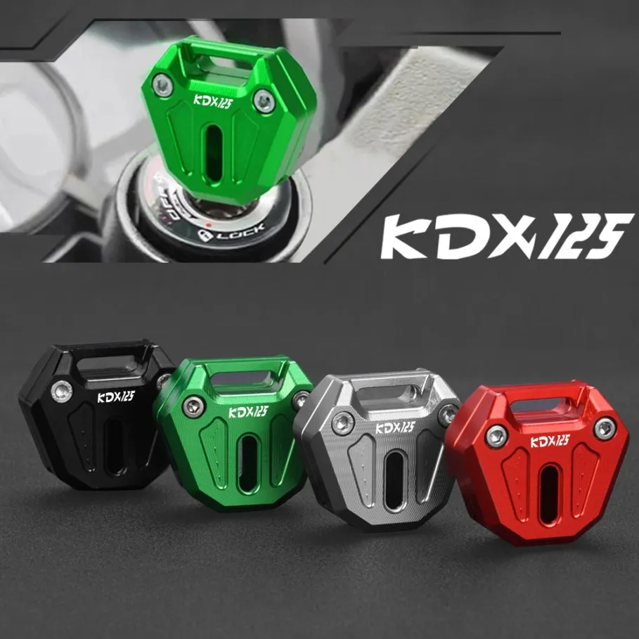 Key Cover Motorcycle For KAWASAKI KDX125 KDX 125 SR 1990-1999 1998 1997 1996 1995 1994 1993 1992 Cap Keys Case Shell Protector