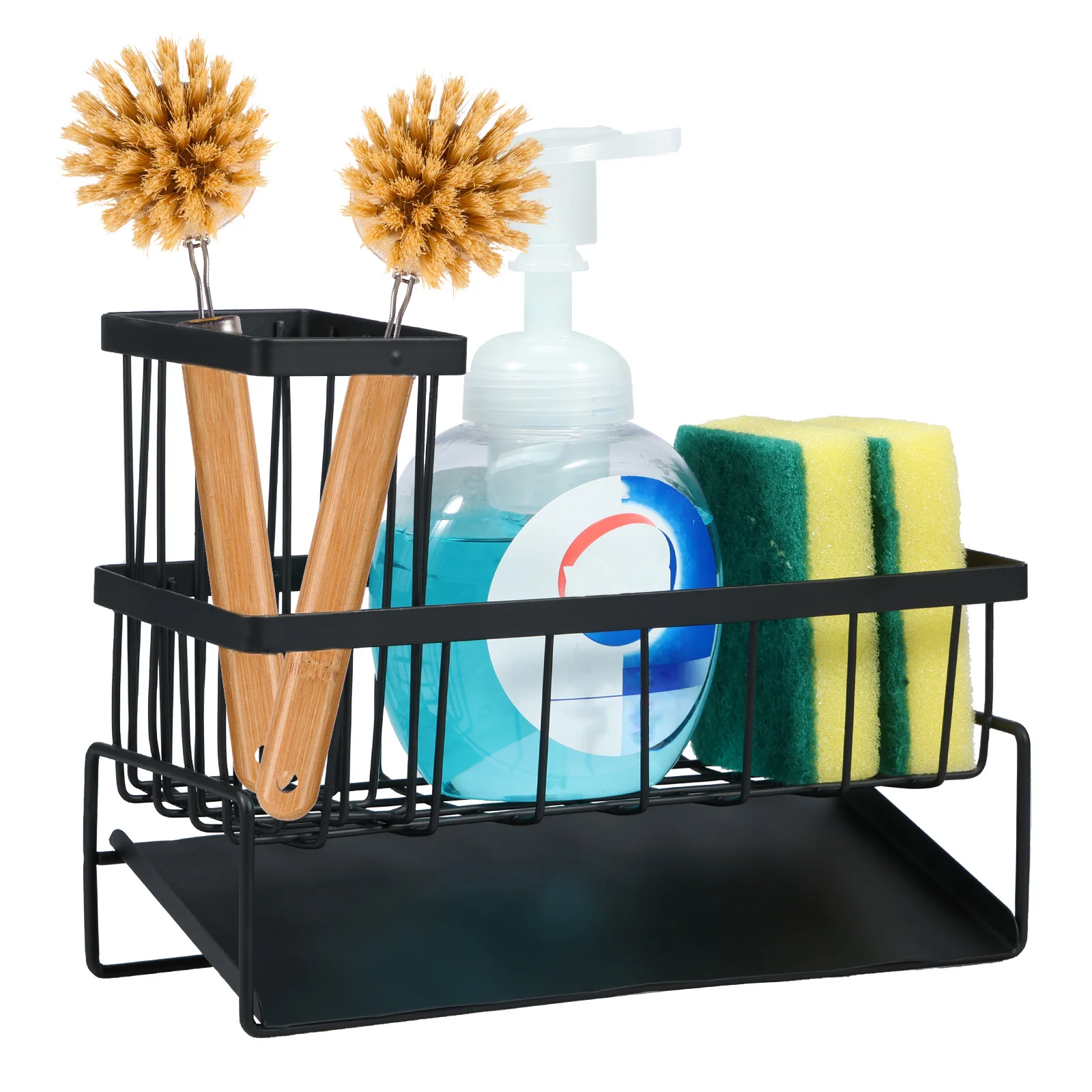 Kitchen Sink Drain Rack Storage Rack Stainless Steel Sponge Storage Faucet Rack Soap Sponge Rack Dishcloth Towel Accessories