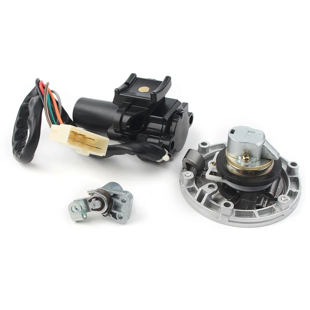 Motorcycle Ignition Switch Seat Lock Fuel Gas Cap Cover Lock Key Set For Kawasaki Ninja 250R 300 EX250J EX300A EX300B ABS SE