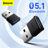 Baseus BA04 USB Bluetooth Adapter 5.1 5.0 Music Audio Receiver Transmitter For PC Laptop Speaker Wireless Mouse Bluetooth Dongle