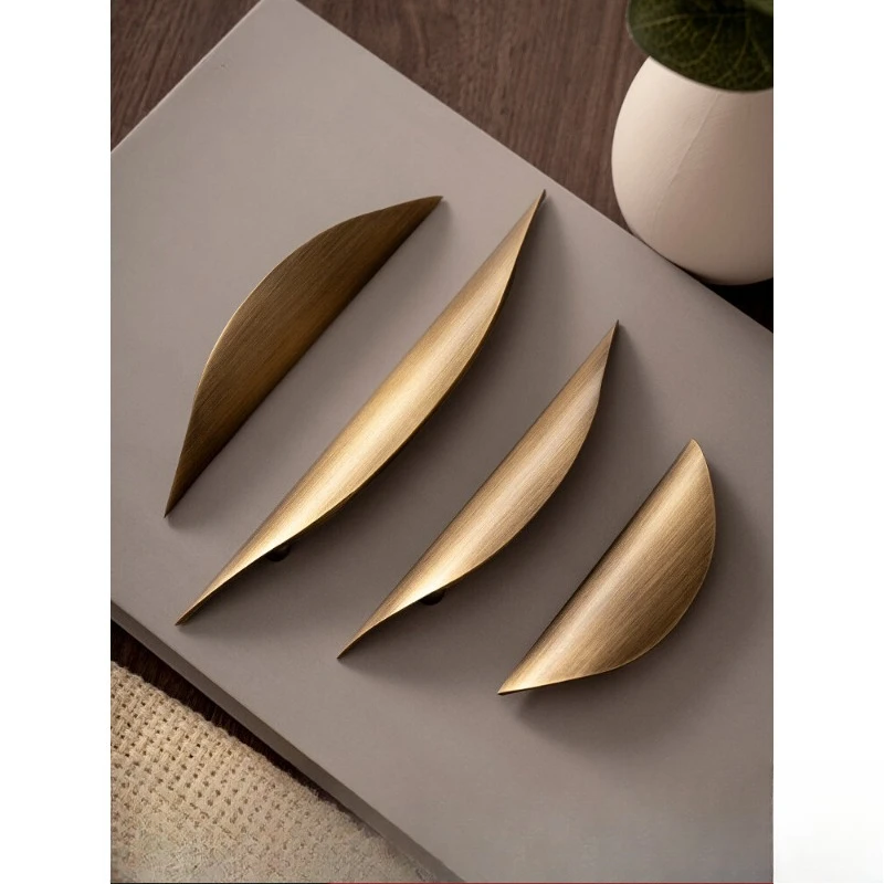 French medieval style, blade brass, cabinet door handle, cabinet retro style, wardrobe door handle