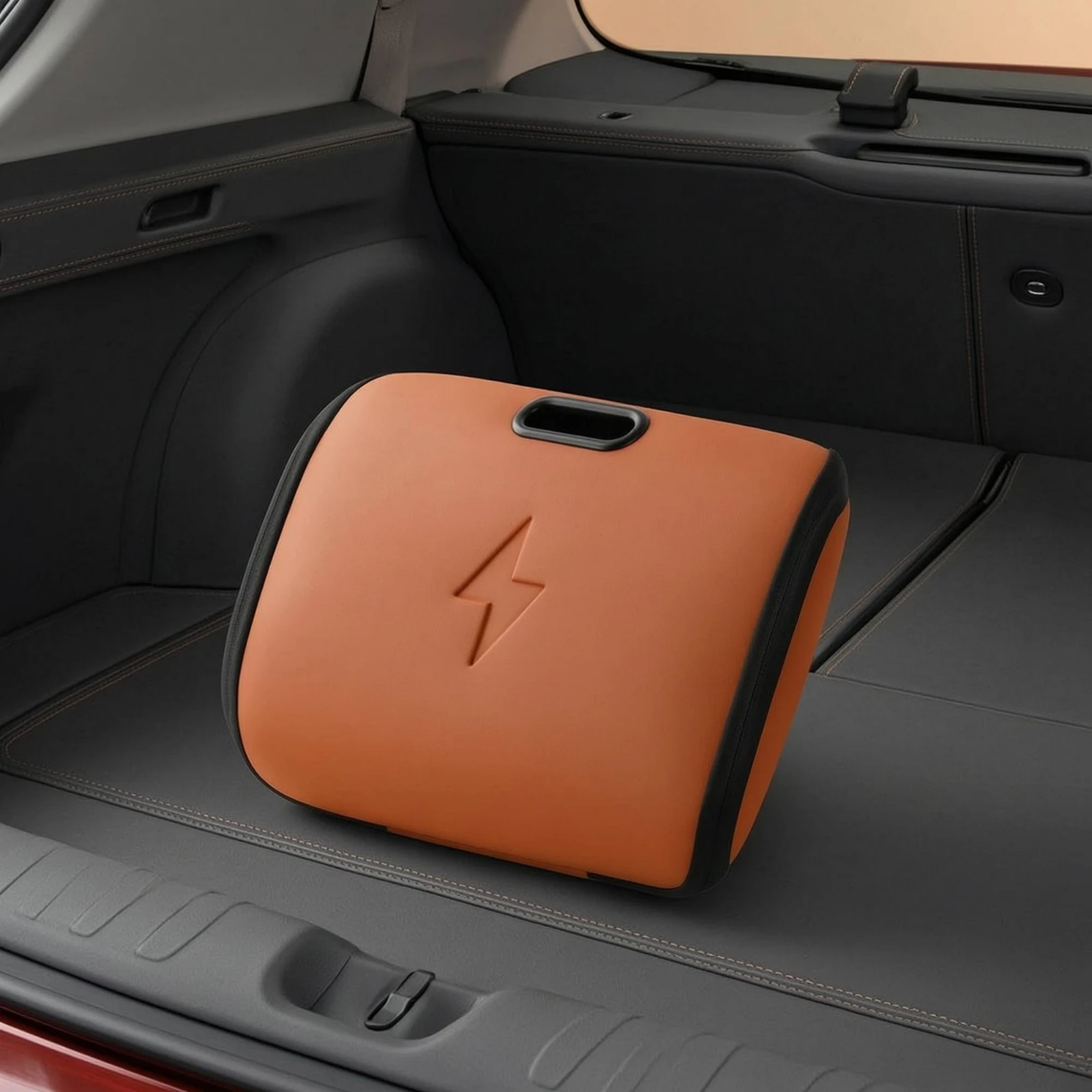 EV Charging Cable Storage Bag Portable EV Charger Case with Handle Charging Cable Storage Bag Large Capacity Reinforced