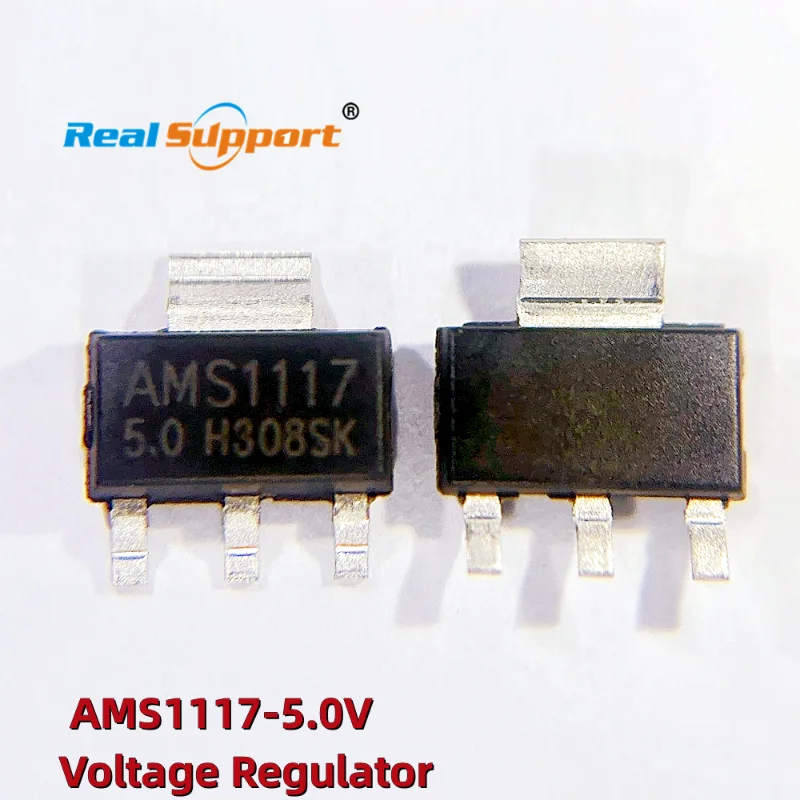 Original AMS1117 AMS1117-5V AMS1117-5.0V Voltage regulator IC SOT-223