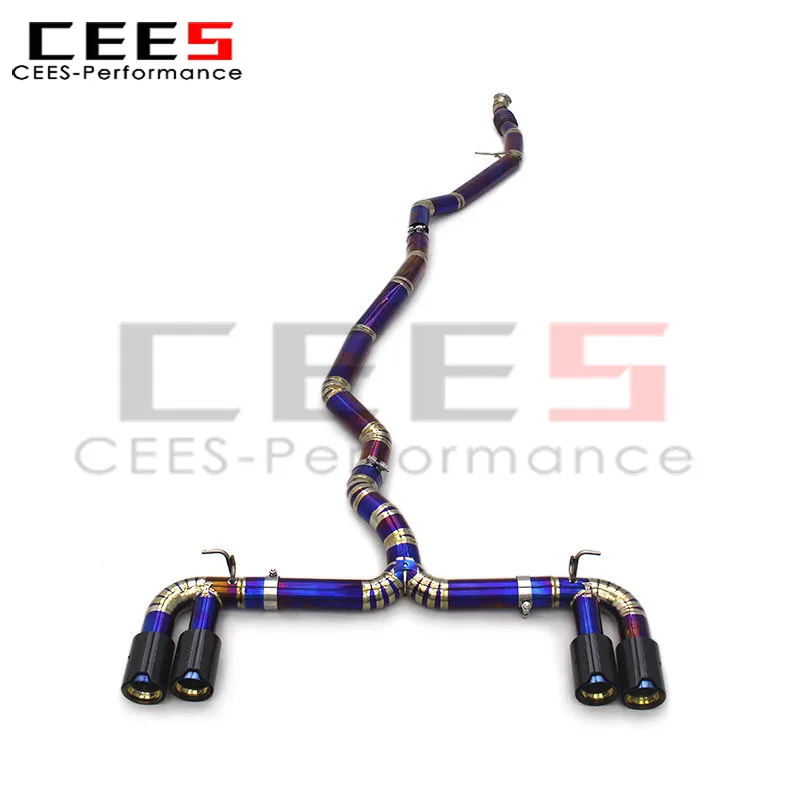 

CEES Catback выхлопная система для BMW M235i 3.0T 2014-2016, прямые выхлопные трубы, высокопроизводительная автомобильная выхлопная система