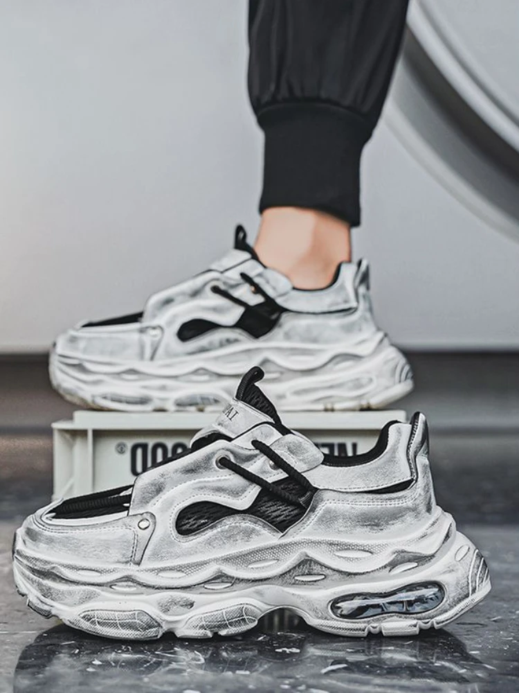 

Мужские повседневные кроссовки на открытом воздухе с низким верхом, стильные широкие баскетбольные тенденции унисекс, дизайнерская простая спортивная обувь для мужчин для бега 2023 года