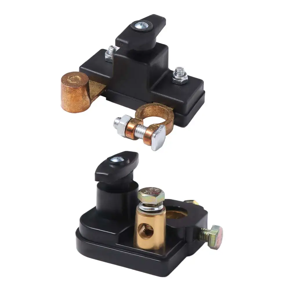 

12V/24V Car Battery Cut Off Switch Quick Cut-off Switch Protector Power Cutoff Switch Battery Terminal Disconnect Isolator