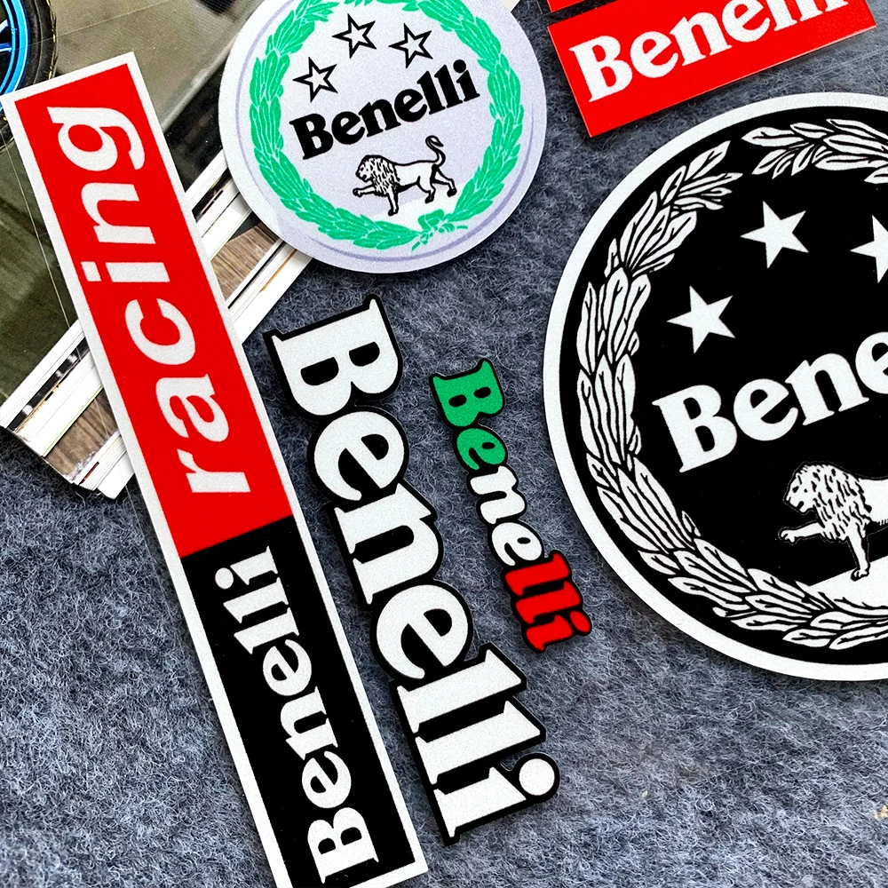 Benelli TRK 502 BN 302 TNT Parts Motorcycle Modification Vinyl Moto Italy Reflective Fuel Tank Helmet Trunk  Rear Stickers Decal