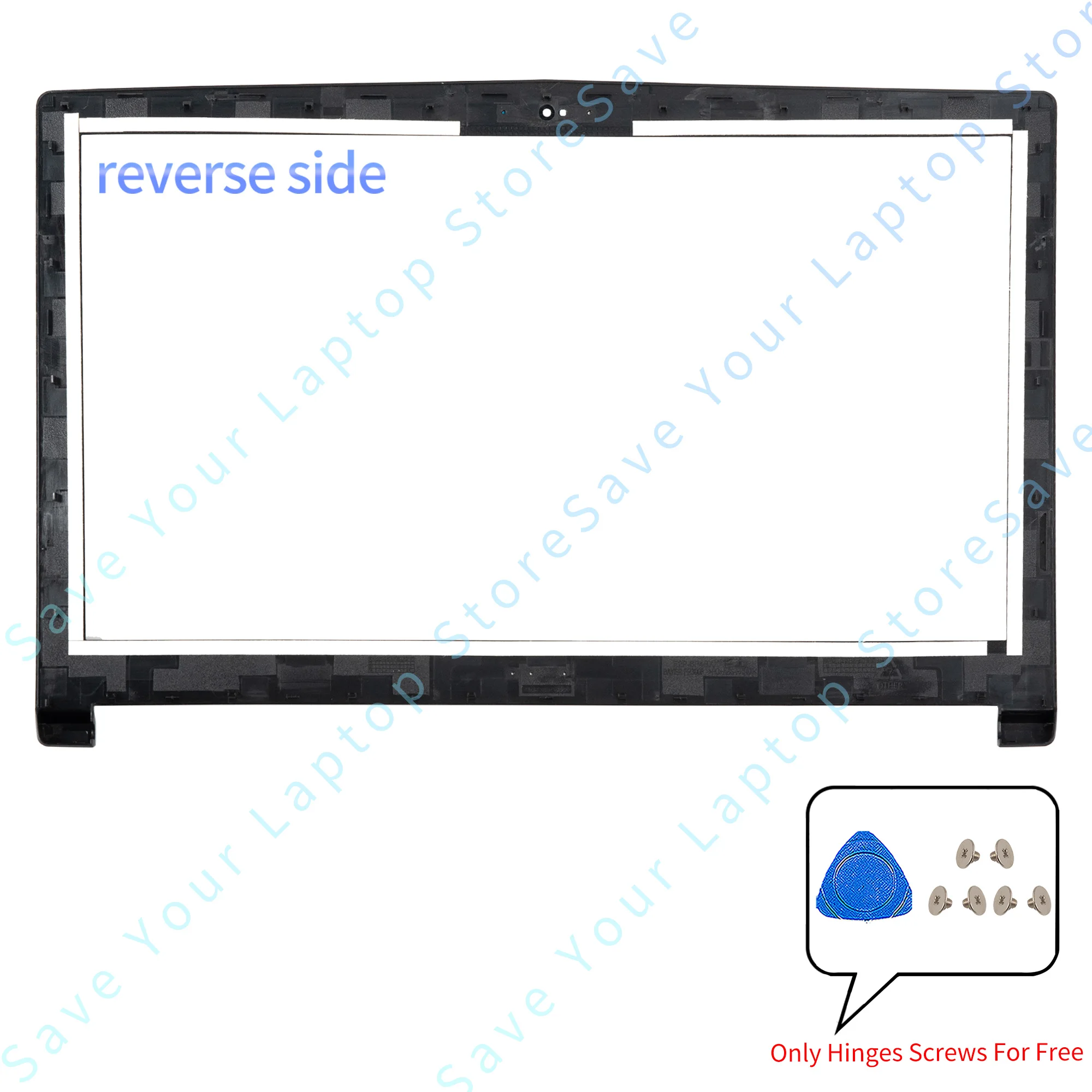 Imagem -03 - Notebook Novas para Gl63 8sc 8rb 8rcs Ms16p7 Ms-16p6 Ms-16p5 Lcd Capa Traseira Moldura Superior Case Inferior Substituir Peças de