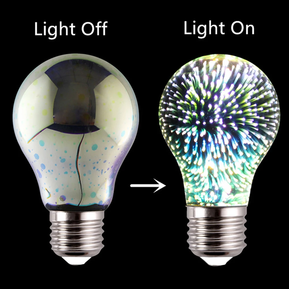 

E27 Smd 2835 Led Firework Light Bulb Colorful Decorative Fairy Lamp For Party Wedding Home Festival Decoration