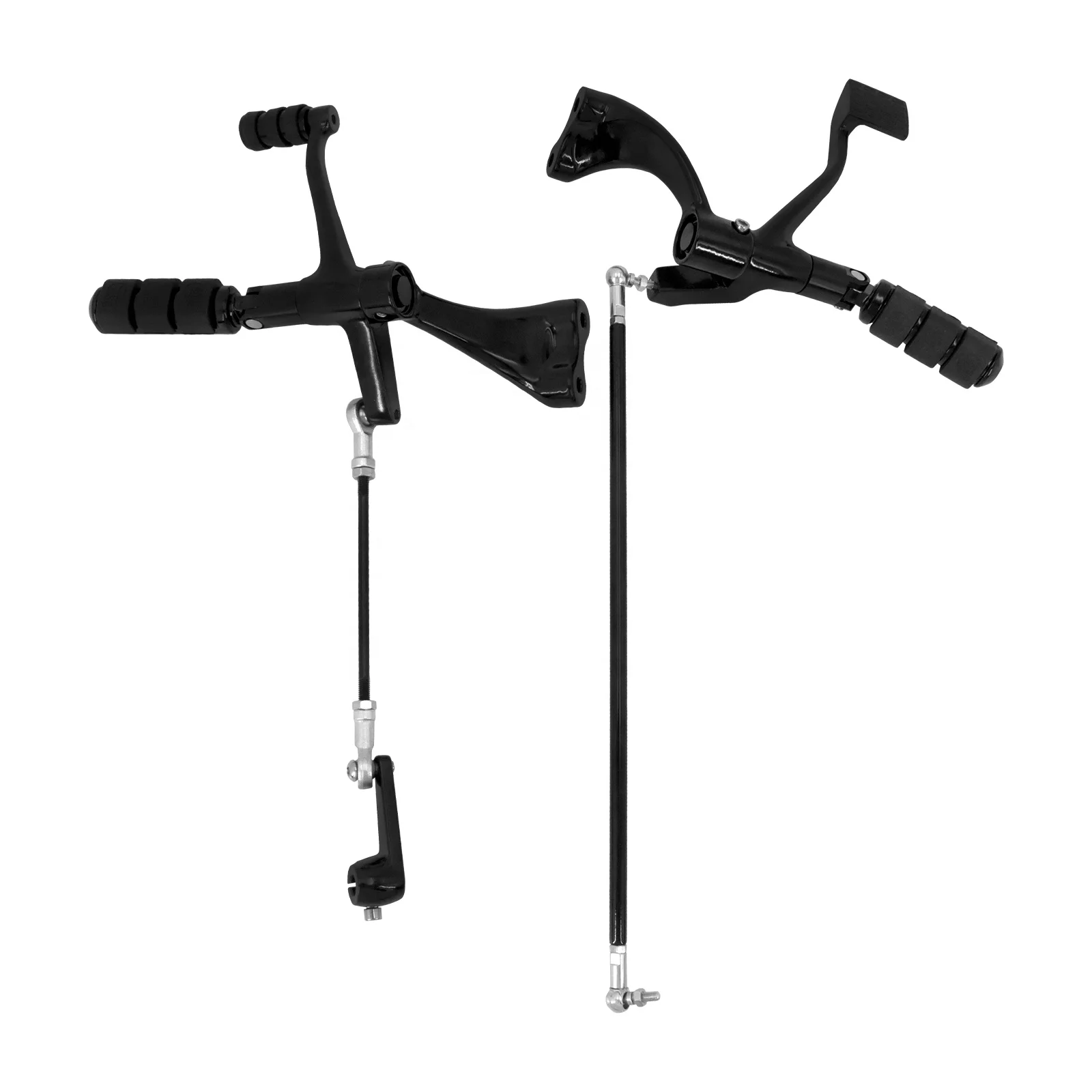 

Motorcycle Forward Controls Complete Kit Pegs Levers Linkages for Harley Sportster 883 1200 XL 2004-2013