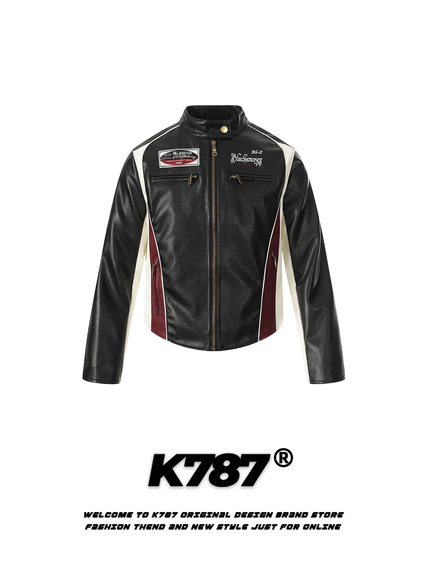 

Повседневная американская уличная куртка из искусственной кожи для мужчин и женщин, мотоциклетная одежда, парная куртка на молнии, молодежная модная короткая куртка