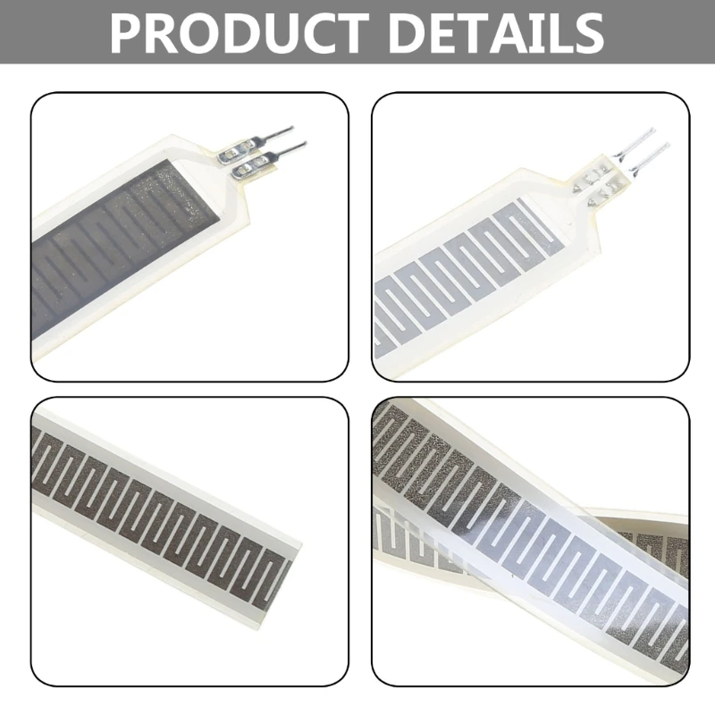 Force Sensing Resistor SF15-600 Thin Force Sensor Strip Flexible for Wearable Devices High Sensitivity Long Service Life