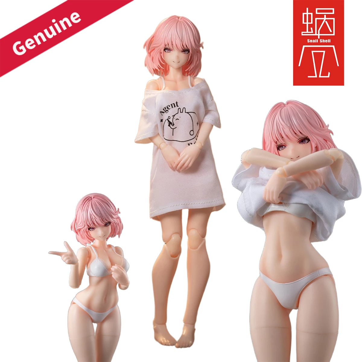 

Original Genuine Snail Shell Action/Dolls Original Character Aileen Loungewear Action Figure Model Decoration Boy Toy Voluptuous