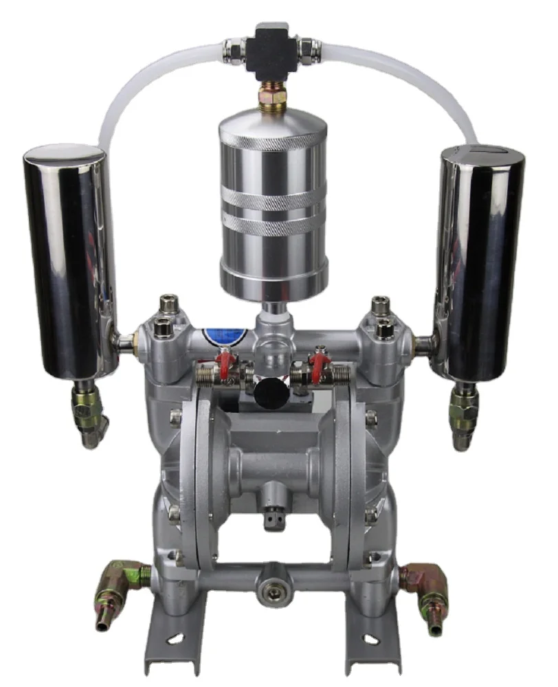 The latest hot selling practical high pneumatic three in one pneumatic diaphragm pump/PE pumps