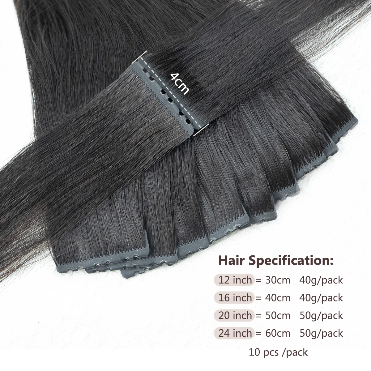 غير مرئية بولي Skin الجلد لحمة شعر علامات التبويب التوأم مع ثقوب الشعر البشري مايكرو الخرز وصلات شعر شقراء 10 قطعة آلة ريمي حقن لحمة