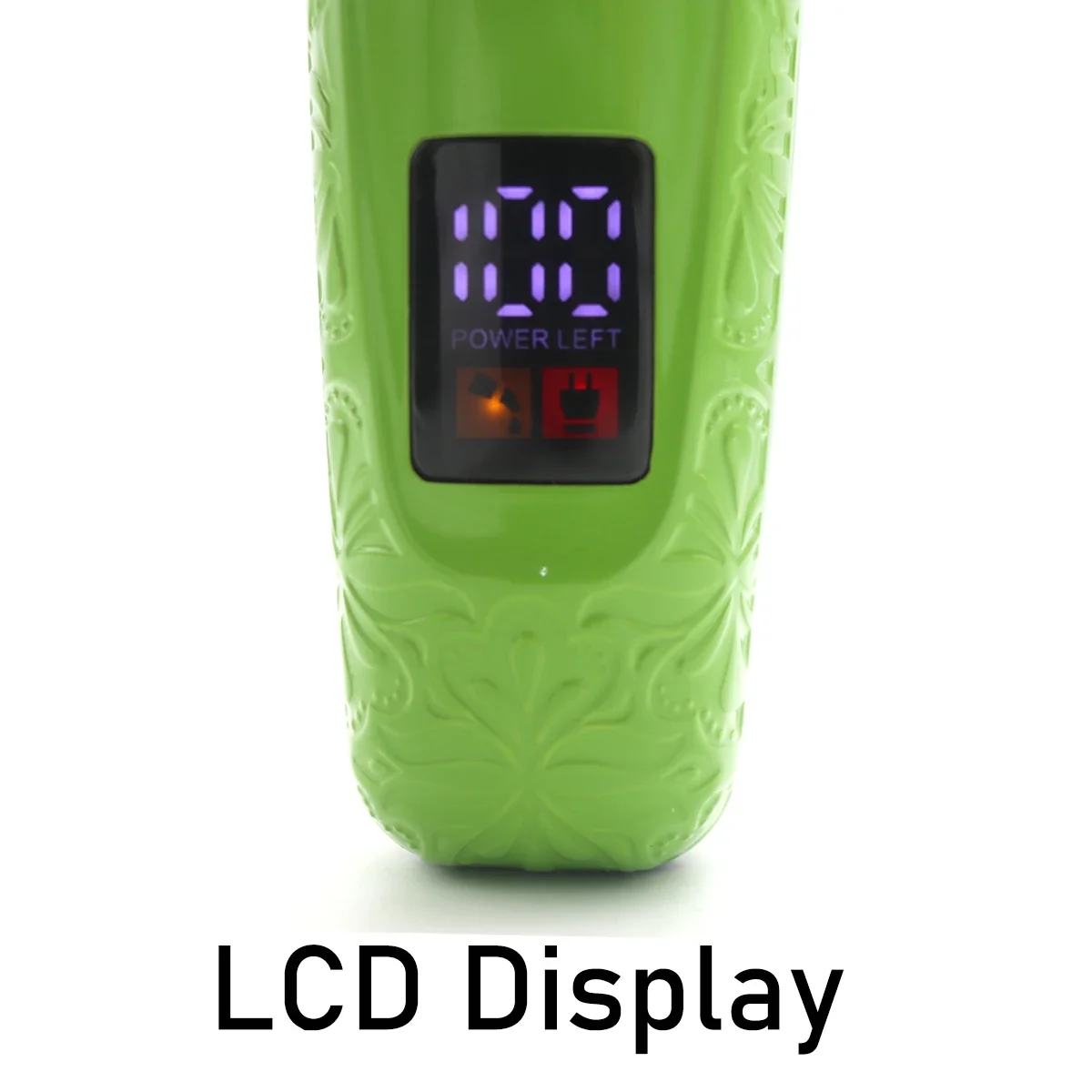 Bürstenloser Motor Herren-Haarschneider DLC Vollmetall-Sitzladegerät Professionelle Haarschneidemaschine Finishing-Maschine Kemei KM-2236