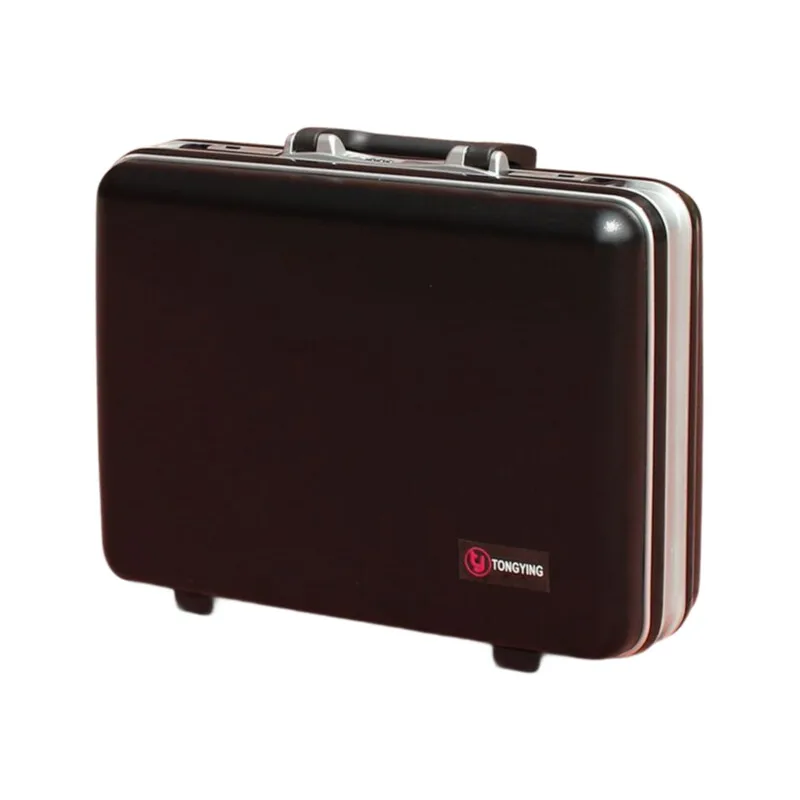 ABS+PC Combination Lock Briefcase - Lightweight Business Travel Laptop Bag, Secure Hand Carry Carry-On Suitcase for Airplane