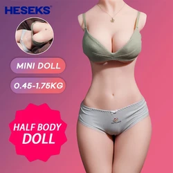 HESEKS Sexy Breast masturbation Half Body Doll Sex Toys For Men Realistic Vagina Pussy Masturbators Adult Sex Products Silicone