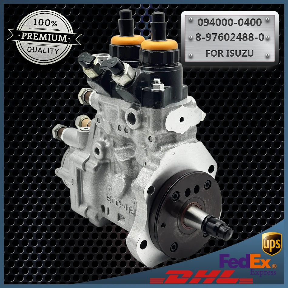 

High Quality Common Rail Fuel Injection Pump 094000-0400 8-97602488-0 for Isuzu Truck Engine 6HK1