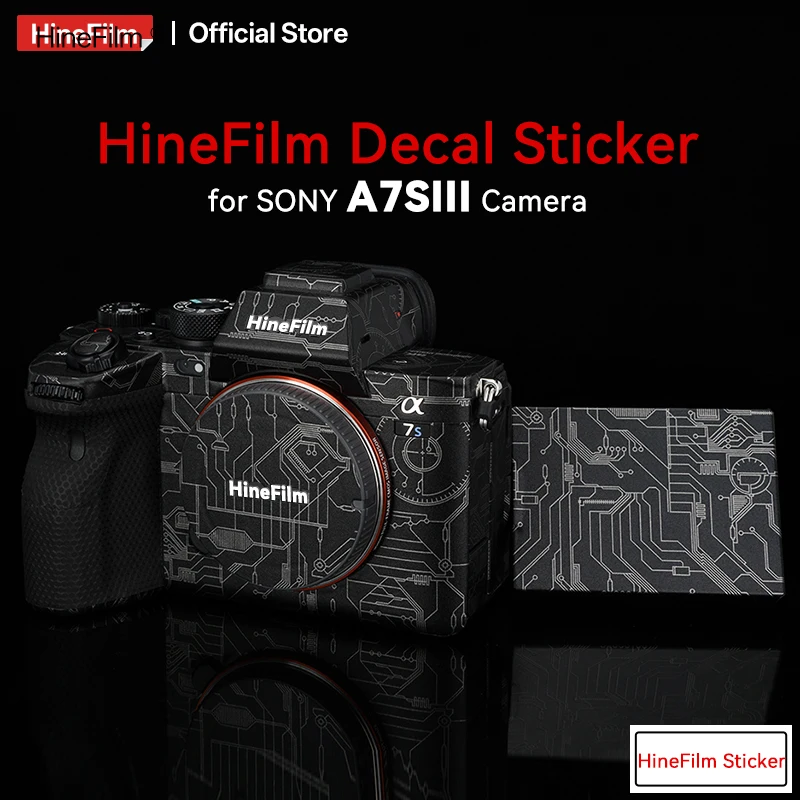 Hinefilm Skin for Sony A7S3 Camera Sticker A7SIII Decal Skin for Sony ILCE-7S3 Camera Protective Wrap Cover ILCE-7SM3 Skin