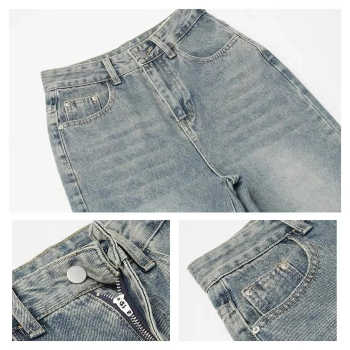 Thumbnail 4 - #59 Trending Washed Denim Jeans Right Now
