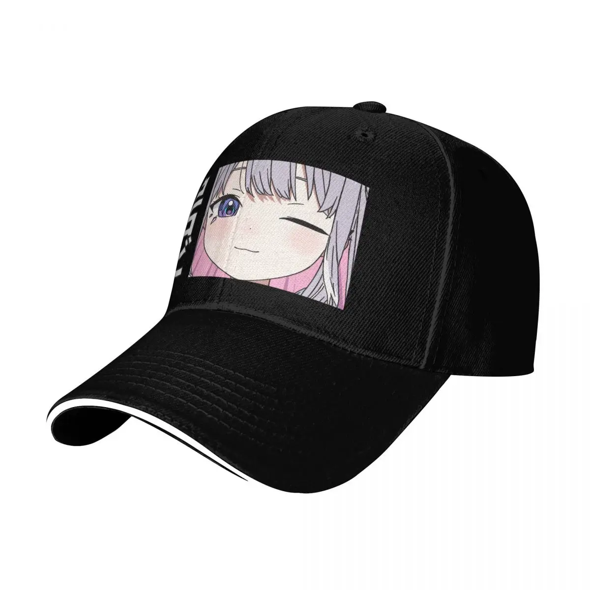 Koseki Bijou Wink Advent Baseball Cap Cotton Twill Breathable Contrast Two Tone Brim Snapback Flat Bill