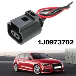Voor AUDI A1 A2 A3 A4 A5 A6 A7 A8 S3 S4 S5 S6 S8 Q2 Q3 Q5 Q7 R8 RS3 RS4 Remblokken Slijtage Connector Plug Voorbedraad 1J 0973702