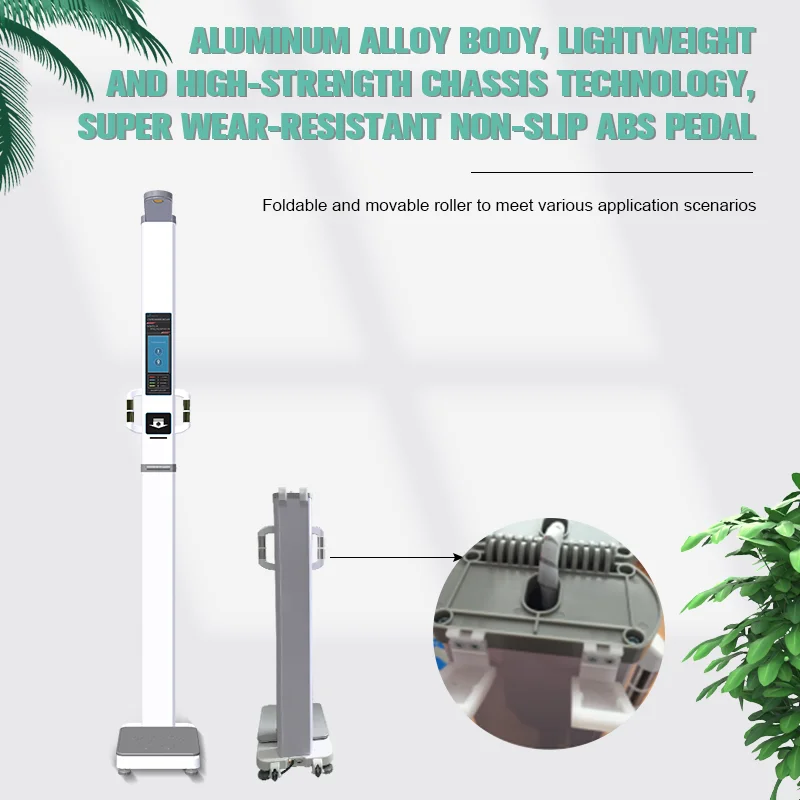 Máquina de altura e peso operada por moedas de alta qualidade, peso eletrônico, peso de célula de carga, máquina de pressão arterial