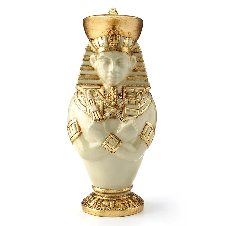 Semi-ceramic Creative Egyptian Style Pharaoh Vase Birthday Gifts and s Decorations Explosion Home Statueroom Art Statue