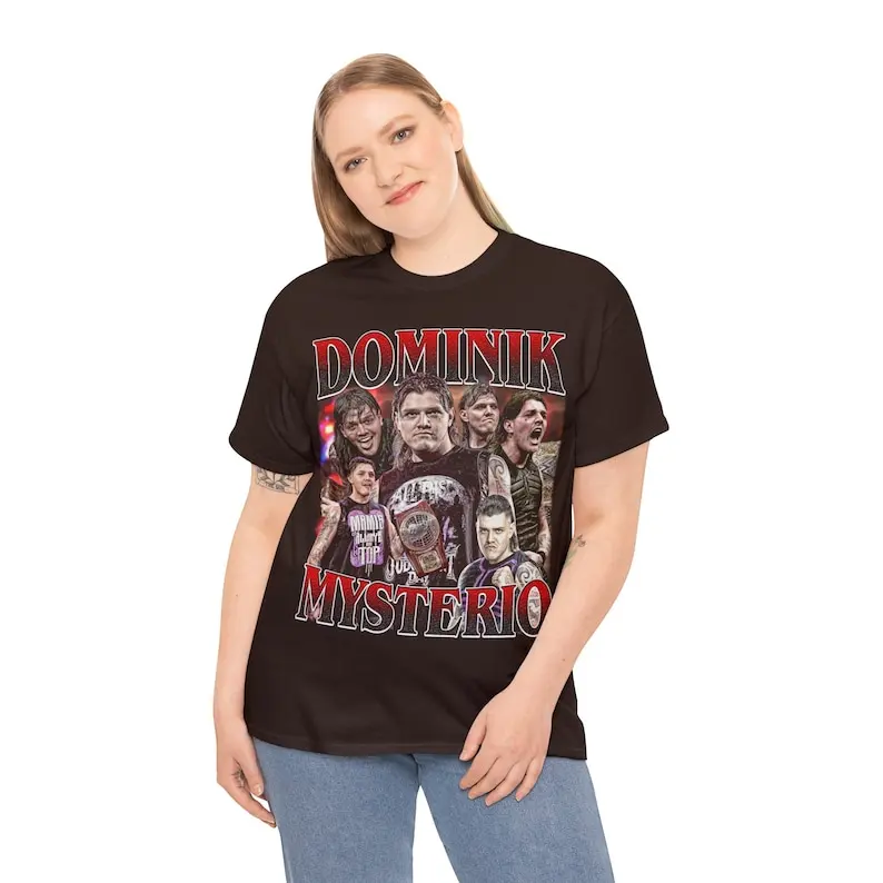 DOMINIK MYSTERIO Vintage, Dominik Mysterio Homage Actor