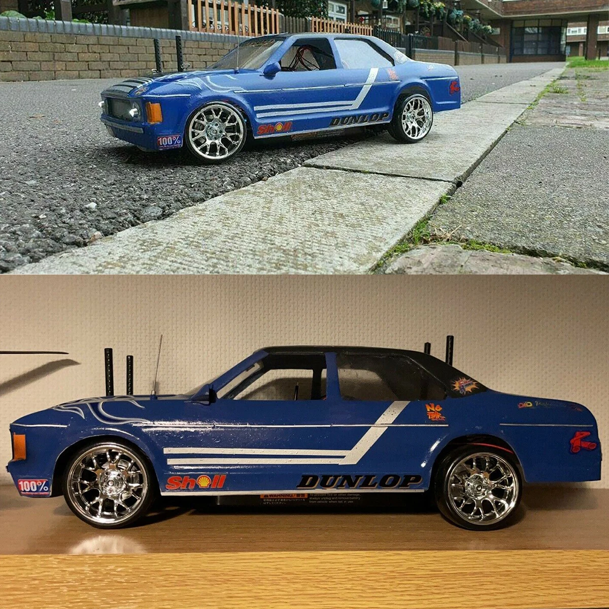 4PCS 1/10 On Road Tires & Wheels Rims 12mm Hex Hub for Traxxas 4tec Tamiya TT02 HPI HSP Kyosho MST Redcat Drifting Racing Cars