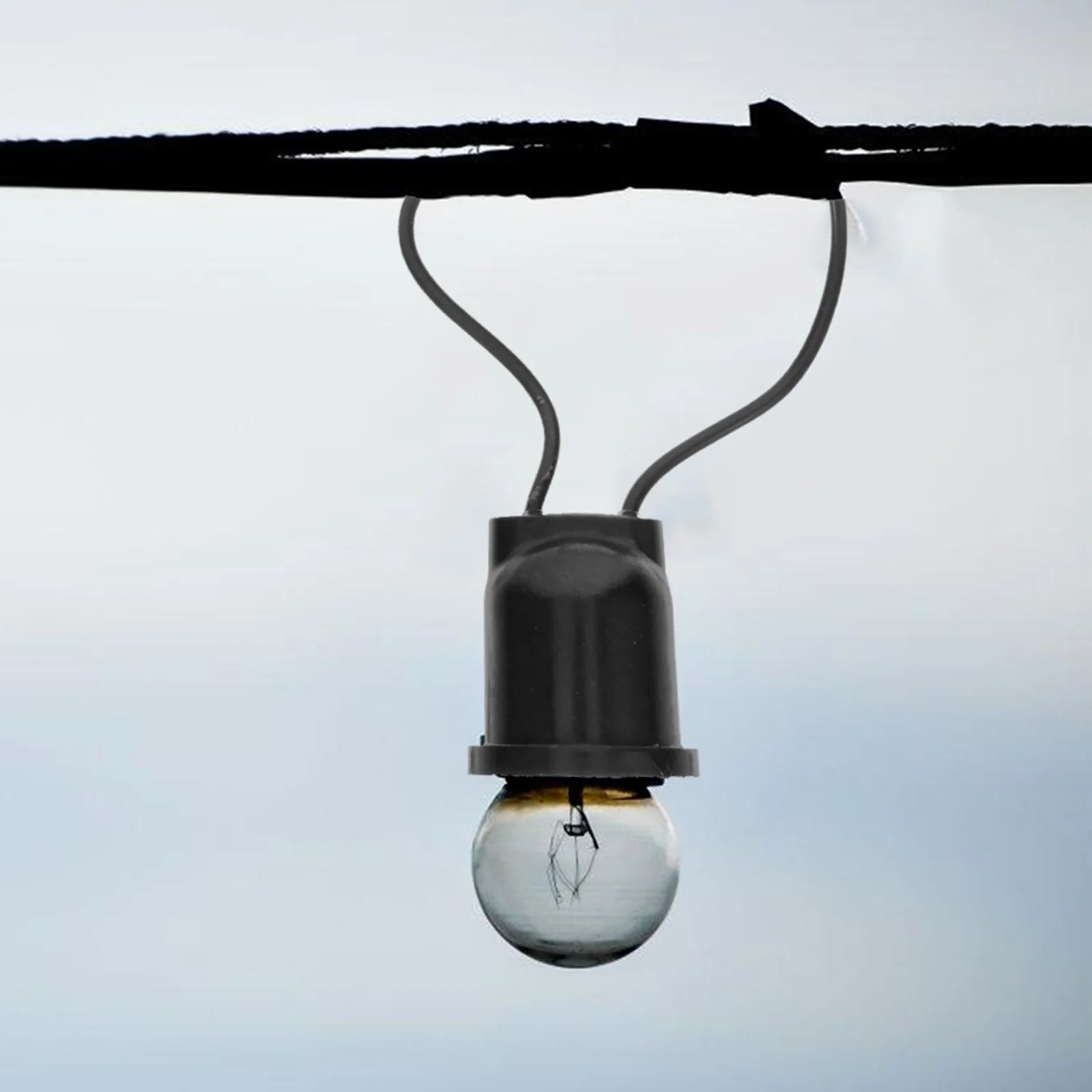 

2Pcs Lamp Holder Light Socket Replacement High Power E27 Base Suitable for Various Lighting Fixtures Indoor Outdoor Use