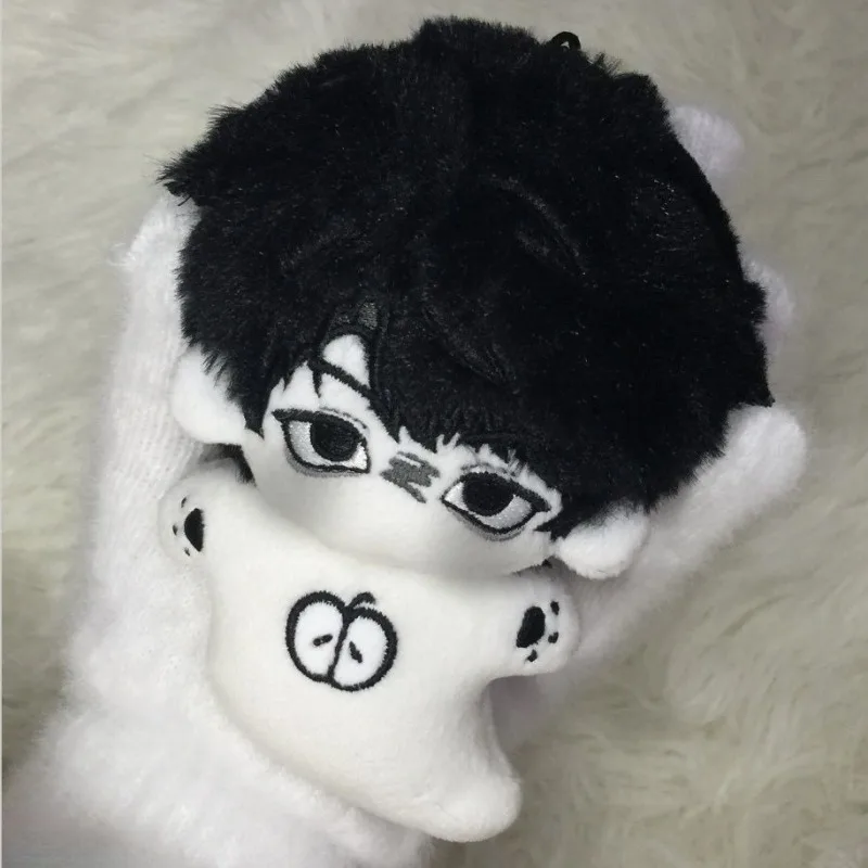 

Anime Game Love and Deepspace Cosplay Caleb Adorable 10cm Soft Embroidery Backpack Cute Pendant Plush Keychain Gift