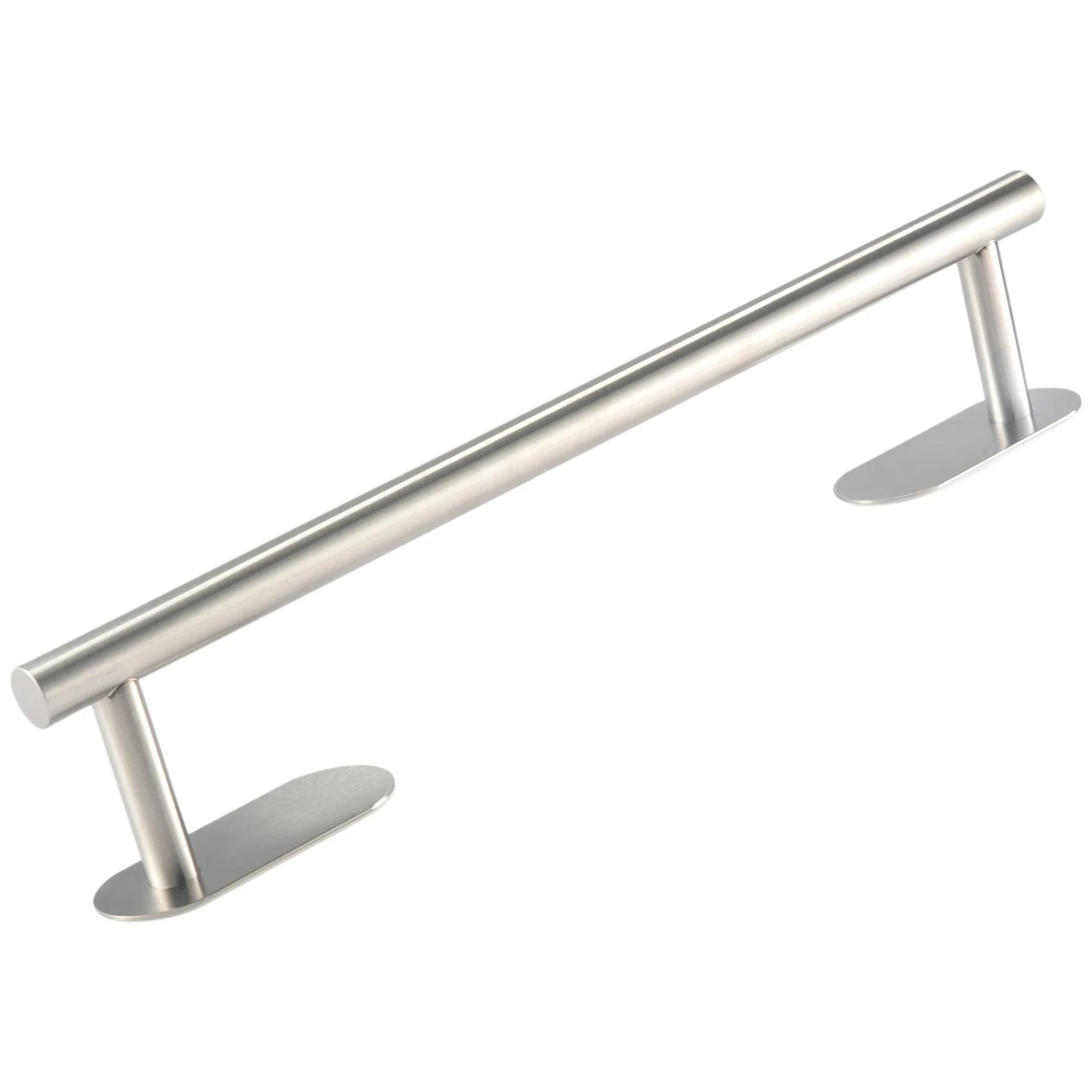 ABKM Stainless Steel Towel Rail Self Adhesive Towel Rack for Bathroom Kitchen Toilet Wall Mounted Punch-Free Installation