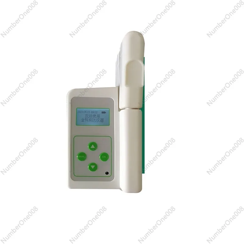 الكلوروفيل متر فاحص كاشف التغذية النباتية ورقة غير المدمرة محتوى النيتروجين أداة قياس الكلوروفيل متر