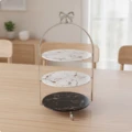 Silver 3-Tier 25CM