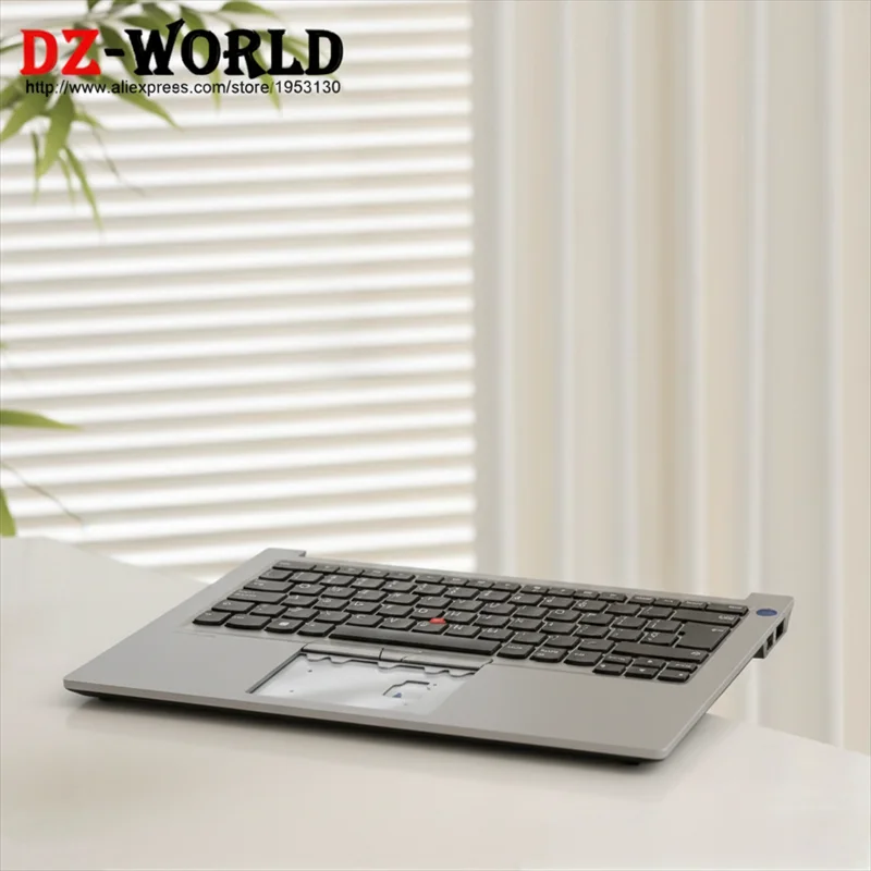 

Для Lenovo ThinkPad E14 R14 Gen 1 S3 Gen 2: Верхняя часть корпуса (палмрест) с клавиатурой, серебристый, артикулы 5M10W64396, 5M10W64388, 5M10W64390, 5M10